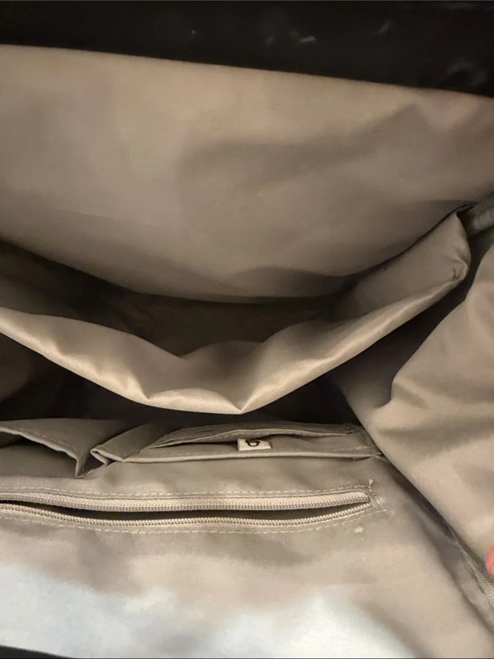 Baggallini Soho Black Women’s Nylon Backpack with Silver Hardware